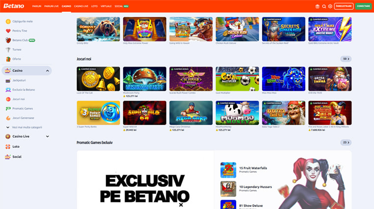 Betano cazino online