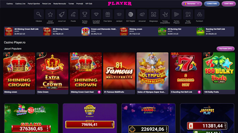 Player.ro cazino online